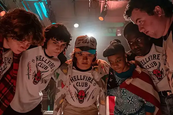 Stranger Things t-shirt Hellfire Club officiel
